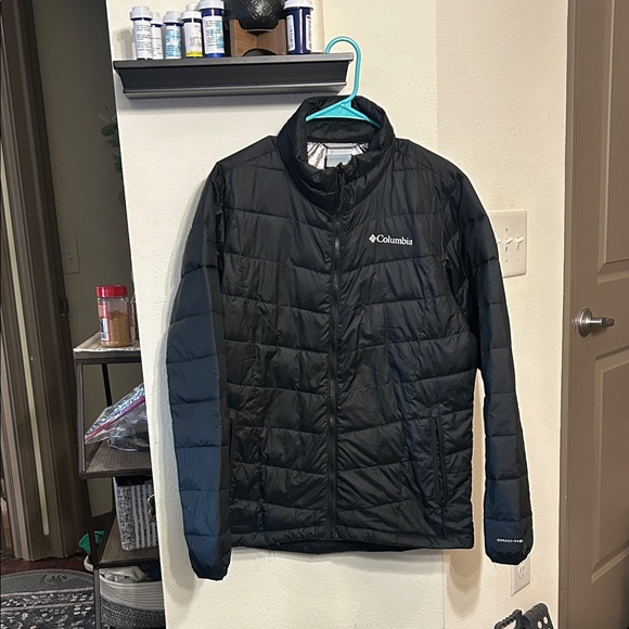 Columbia Men's Dark Puffer Jacket - Picture 2 of 5